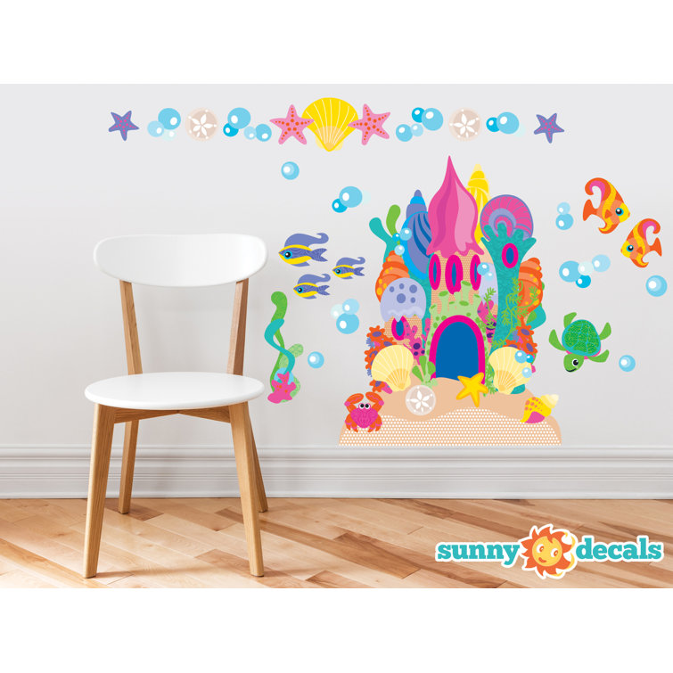 Sunny Decals Sand Castle Wall Decal Wayfair Canada